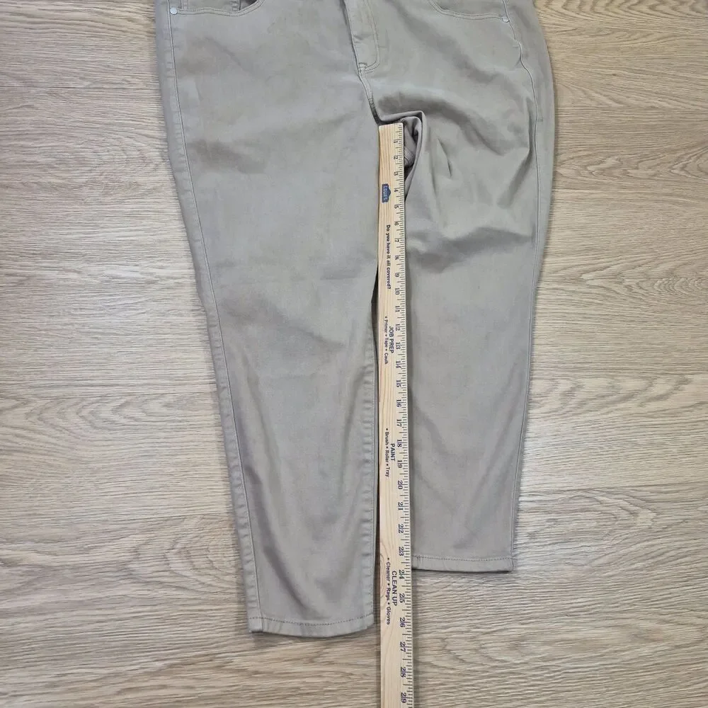Torrid Jegging Jeans Womens 24R Super Soft Skinny Carrer Dress Pants 44x27 NEW